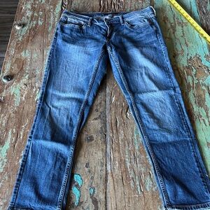 Banana Republic Dark Wash Girlfriend Jeans